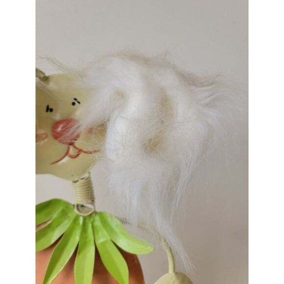 Standing metal bunny spring strawberry butterfly Decor figure - Picture 7 of 13